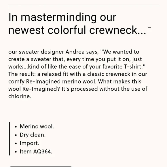 J. Crew Merino paisley sweater - Picture 2 of 4